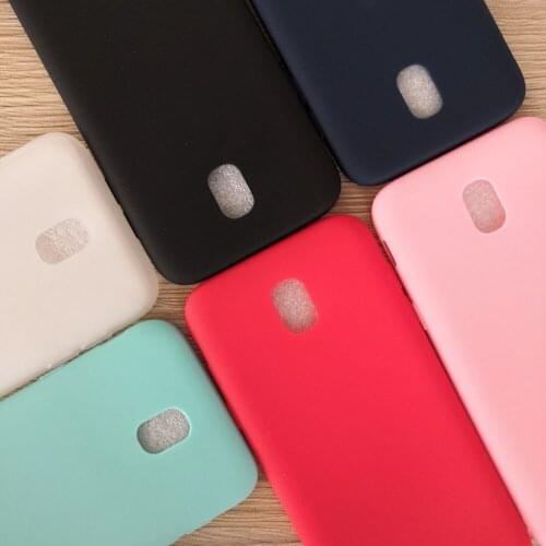 For Samsung J3 2017 j330 EU Candy Solid color Silicone TPU soft case for Samsung J330 j3 2017 Ultra thin cover case