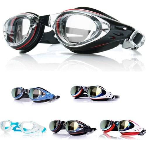 Anti-Fog Swim Goggles with Adjustable Strap UV Production Anti-Leak Comfortable to Wear Durable Portable for Unisex can CSV