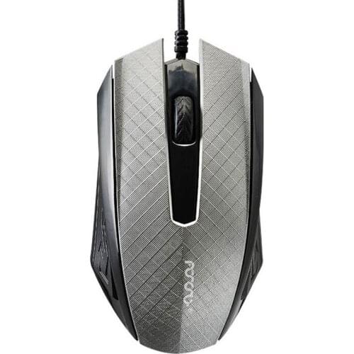 Frosted Texture Feel A25 Wired USB Game Office is Good Desktop Cable Mouse Game Office Grind Arenaceous Feel is Optical Mouse