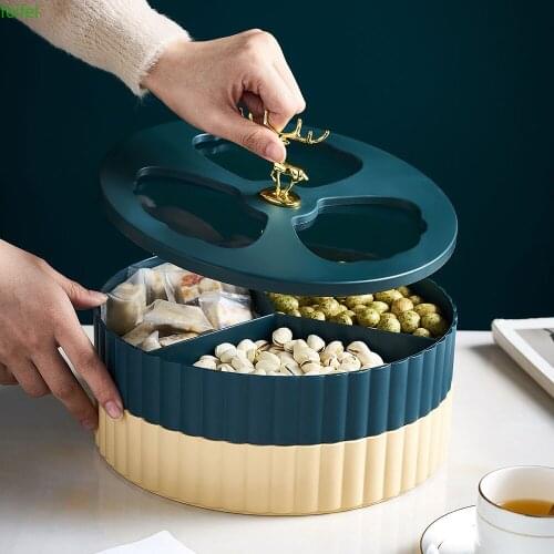 Nordic Creative Fruit Plate Candy Snack Storage Box Modern Home Decoration Desktop Decoration Accessories Gifts Candy Box