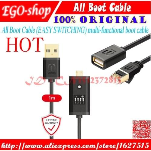Gsmjustoncct All Boot Cable (EASY SWITCHING) multi-functional boot cable