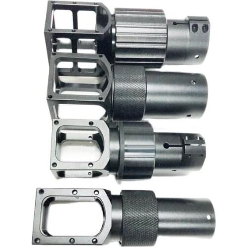 1PC 30mm/40mm Aluminum Folding Arm Carbon Tube Clip Pipe Clamp Fixture Joint Connector Adapter fr RC Plant Agriculture UAV Drone