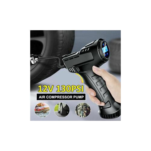 120w Wired/wireless Car Air Pump Inflatable Pump Portable Rechargeable Air Compressor Digital Car Auto Tire Inflator Equipment