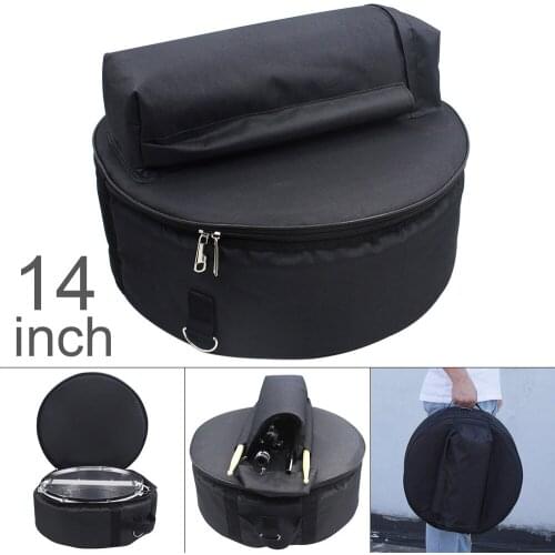 14 Inch Snare Drum Bag Add Cotton Drum Sticks Stand Large capacity Percussion Instrument Waterproof Oxford Backpack