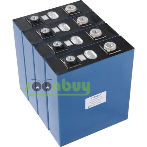 New Lifepo4 3.2v 200ah rechargeable battery 12V 200ah battery Suitable for Solar Energy long life 3500 Cycles EUUS TAX FREE