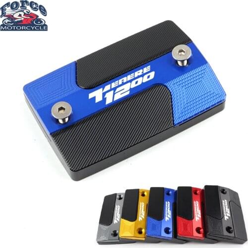 For Yamaha Super Tenere Tenere1200 XT1200Z High Quality Motorcyle Accessories CNC Front Brake Fluid Fuel Reservoir Tank Cover