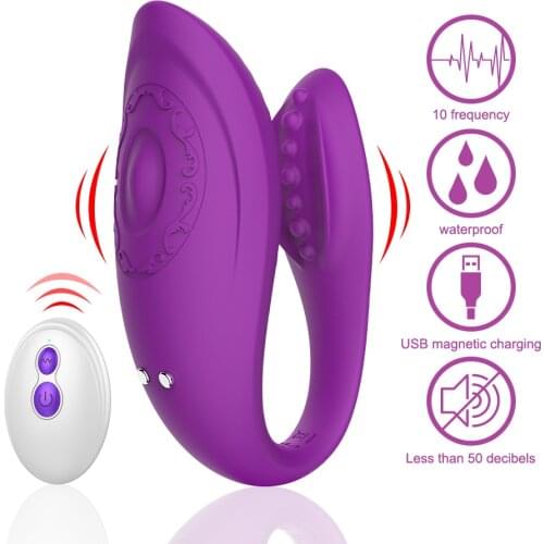 Dual Vibrator Wireless Remote Control Clitoris Stimulation Female Masturbator G-spot Erotic Sex Toys for Couples Intimate Goods