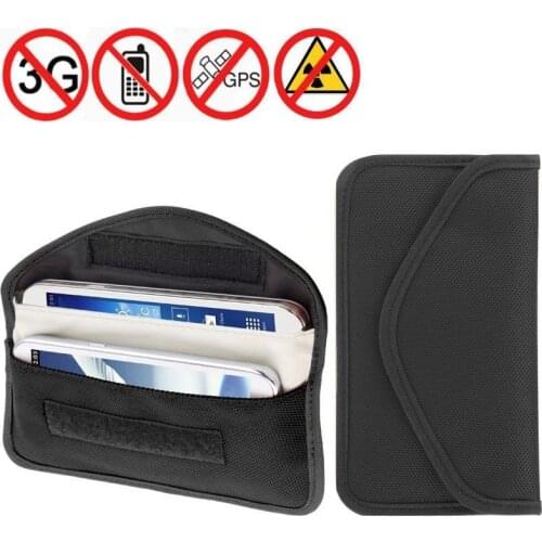 Double-layer Protection Against Radiated Signals Shield Phone Case Phone Resting Bag RFID Antimagnetic Bag for IPhone for Huawei