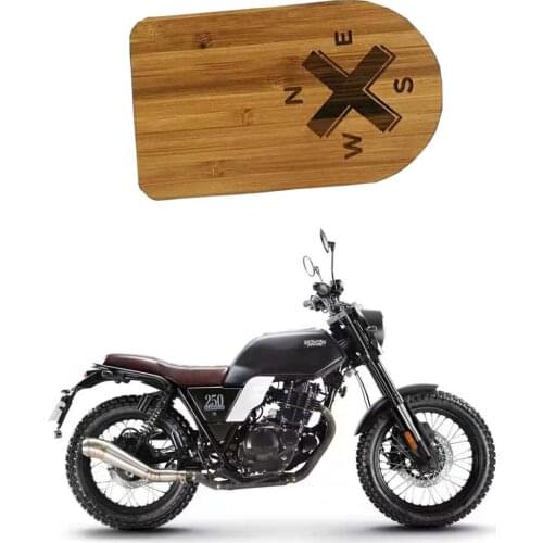 Felsberg 250 Retro Motorcycle Accessories Fuel Tank Decorative Board For Brixton Felsberg 250