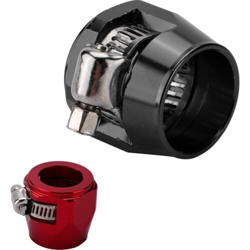 Fuel Hose Clamp Hex Finishers Hose End Fitting Oil Water Pipe Adapter AN6 AN8 AN10 For golf mk3 ford focus mk1 toyota starlet