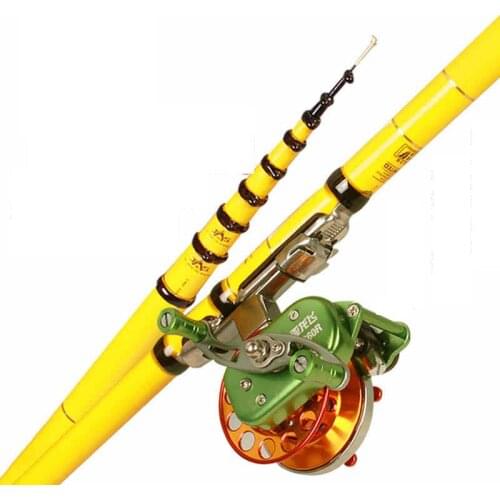 Carbon Front-end Fsihing Rod 28 Tonalty Hand Olta Super Hard Three Position Fsihing Poles with Reel Sets 4.5m-7.2m Vara De Pesca