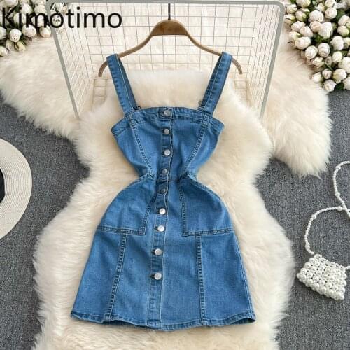 Kimotimo Fashion Denim Dresses