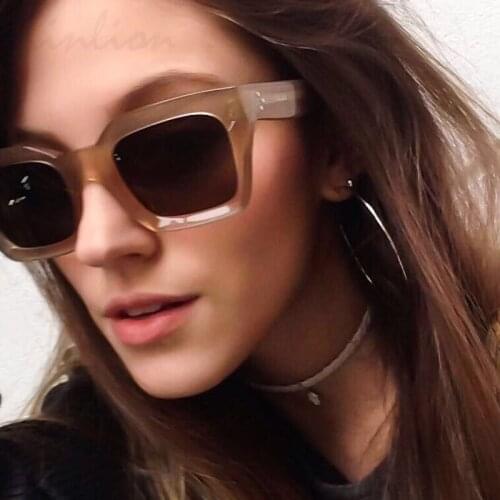 Classic Square Sunglasses Women Men Vintage Retro Rectangle Luxury Brand Designer Ladies Sun Glasses Outdoor Oculos De Sol Gafas