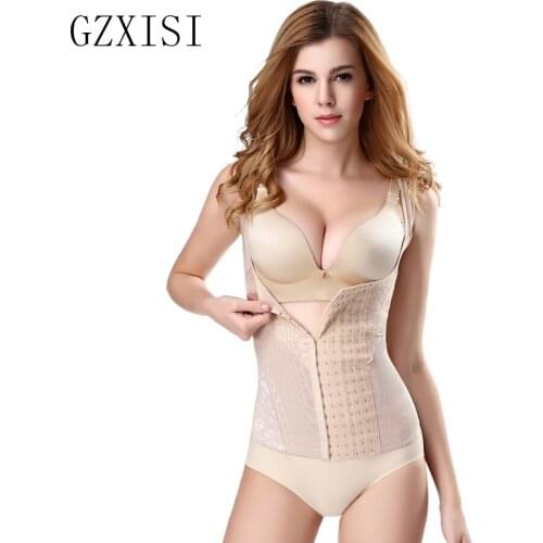Modeling Strap Slimming Underwear Body Shaper Bodysuit Women Slimming Waist Trainer Belt Corset Corrective Belt Bodysuit
