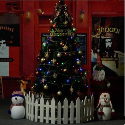 1.5 m / 150cm Christmas tree pine needles Christmas Package Set green champagne Garden Mall Decorations