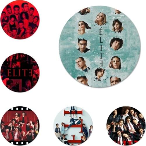 New Arrival Spanish TV series Elite Badge Brooch Pin Accessories For Clothes Backpack Decoration gift