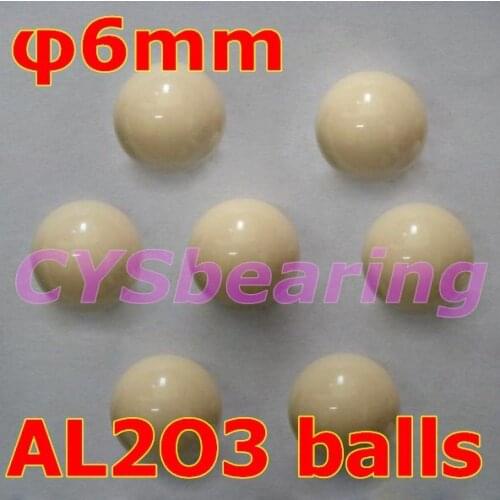 6mm Al2O3 Alumina Oxide Bearing Balls