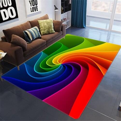 Latest home decoration 3D carpet decoration bedroom corridor kitchen carpet doormat flannel balcony carpet area home living room