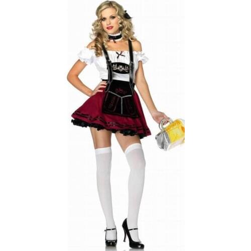 Sexy Beer Wench Costume 3S1062 Perfect Womens Fancy Dress Costume Sexy Lingerie French Maid Costumes