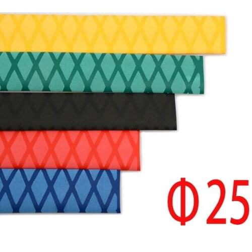 Diameter 25mm tube heat shrink tubing Pattern tube Non-slip for Fishing rod 1 meter