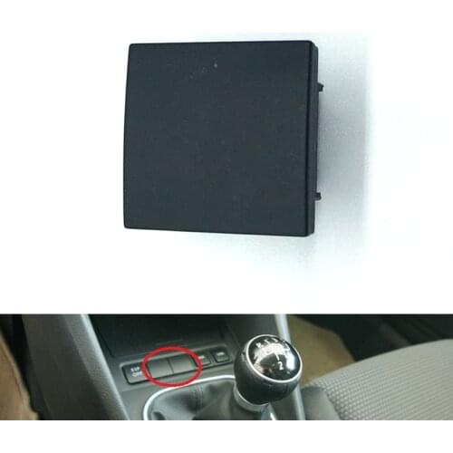 24*24mm Middle Car interior Fake False Button Cover dust-proof Dummy deck Decoration Shell parts For VW Golf 6 MK6 Jetta 5 MK5 6