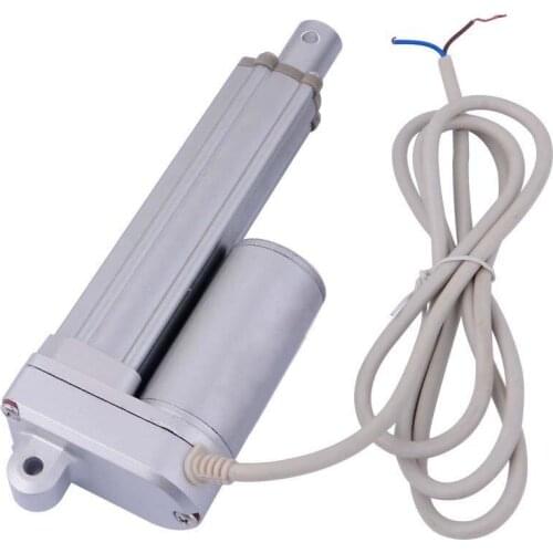 12V/24V DC 650mm Stroke 1200N/120KG Max Load High Speed Linear Actuator For CNC Access Control System or Nursing Bed