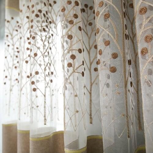 Modern Minimalist Stitching Thickening Blackout Curtain Fabric Used for Living Room Bedroom Curtains Window Screen Tulle Curtain