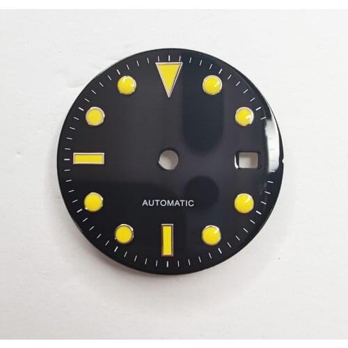 Watch Parts 29mm Sterile Dial Suitable For ETA 8215 2836 Mingzhu DG 2813 Miyota8215 821Amovement 31