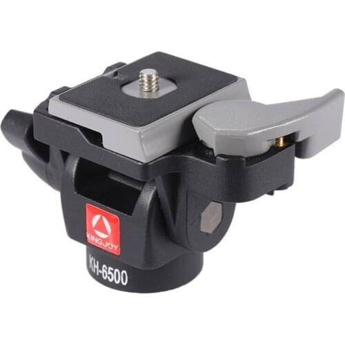 10pcs KINGJOY KH-6500 Camera Ball Head Aluminum Alloy Monopod Swivel Tilt Head Tripod Head for Canon Nikon Sony Max Load 2.5Kg