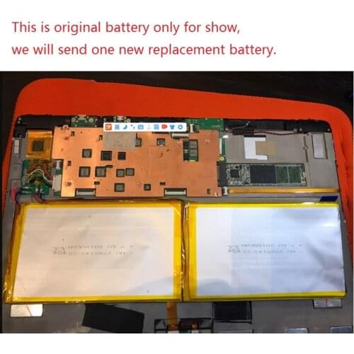2Pcs Battery for Chuwi Corebook CWI542 Tablet PC New Li-Po Polymer Rechargeable Accumulator Pack Replacement 7.6V