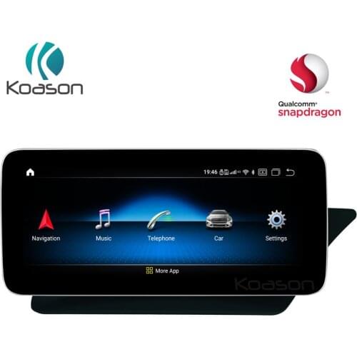 Android 10.0 Qualcomm 10.25 inch Screen Car GPS Navigation for Mercedes Benz E200 E250 E300 E350 RHD Vehicle Multimedia Play