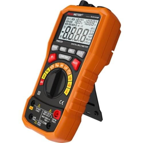 Ms8229 5 In 1 Auto Range Dmm Digital Multimeter with Noise Temperature Luminance Test Function Multimetro