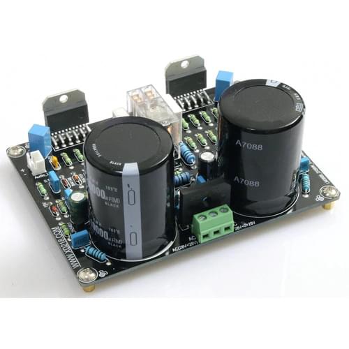 LM3886 DC amplifiers servo mounted 2x68W dynamic current feedback amplifier board