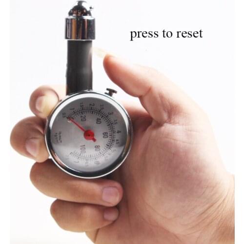 Metal Car tire pressure gauge AUTO air pressure meter tester diagnostic tool For Jeep Bmw Toyota