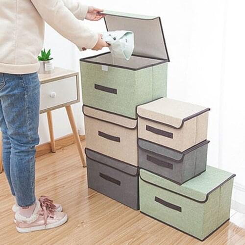 Multifunction Desktop Sundries Underwear Storage Basket Stationery Organizer Container Toy Arrange Cloth Makeup Case Books Box