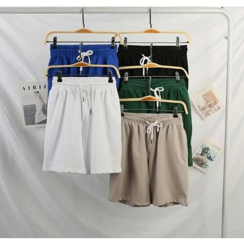 Solid Summer Fashion Casual Mens Sports Shorts Street Wear Fashion Mens Pants Polyester Short for Men Woman Shorts