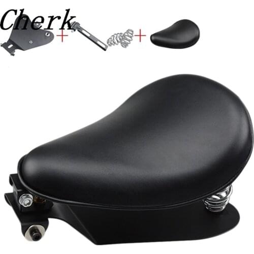 Motorcycle Solo Seat Baseplate 3" Springs Bracket Mounting Kit For Harley Sportster Iron 883 1200 XL 48 Custom Chopper Bobber