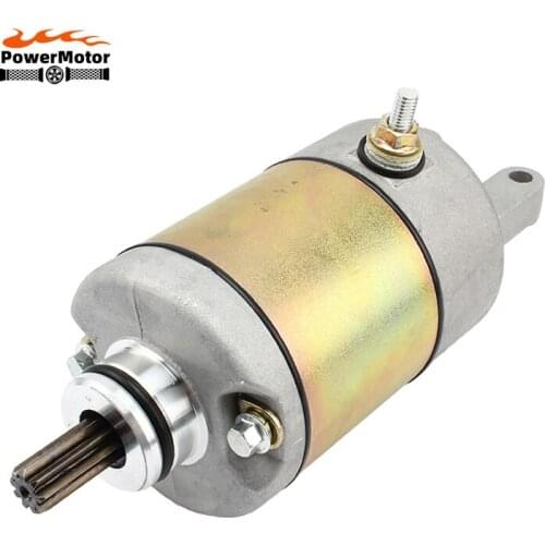 9 Teeth Motorcycle Aluminum Starter Alloy Starting Motor For Linhai FeiShen 250cc-300cc Water-Cooled Engine Scooter ATV