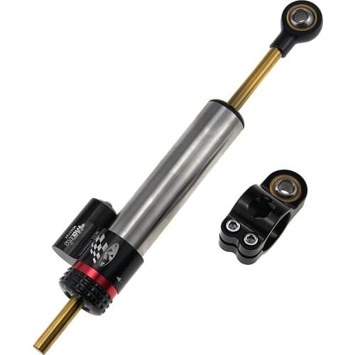 Universal Motorcycle Adjustable Steering Damper Stabilizer for Honda MSX125 Ducati Diavel BMW R1200RT Suzuki GSXR 1000