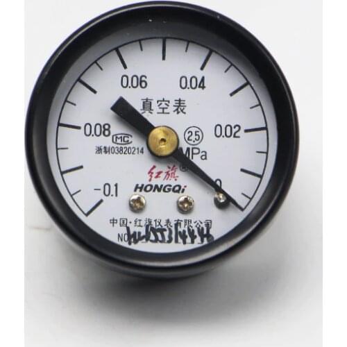 Vacuum Pressure Axial Pressure Vacuum Gauge Z-40Z Range -0.1-0Mpa