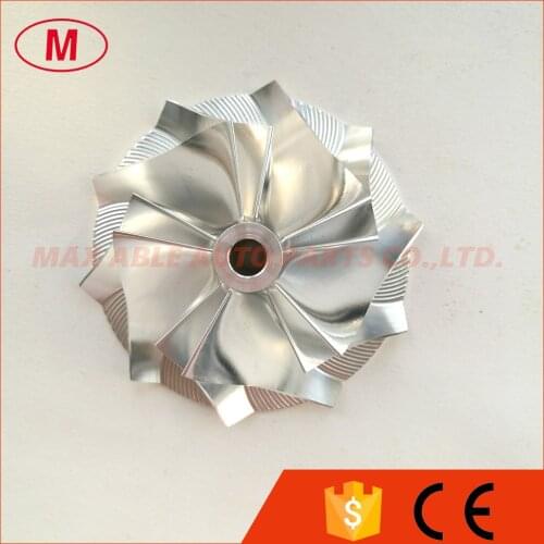 CT26 High Performance Turbocharger Aluminum 2618/Milling/Billet compressor wheel 48.04/68.00mm 5+5 blades for Turbo CHRA/Core