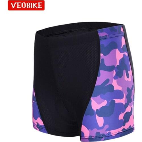 Veobike 3D Gel Pad Bicicleta Shorts Womens Cycling Short Bicycle Underwear Comfort Breathable Sportware Equipment