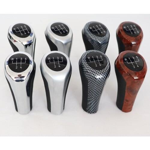 5 6 Speed Car Gear Shift Knob BMW E36 E46 E90 E91 E92 E93 E30 E32 E34 E38 E39 E53 E60 E63 E83 E84 M Sports Lever Accessories