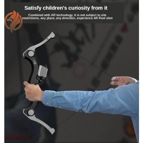 AR Archer Augmented Reality Shooting Game AR Folding Smart Bow Boy Toys AR Bow and Arrow Wireless Bluetooth Game Controller