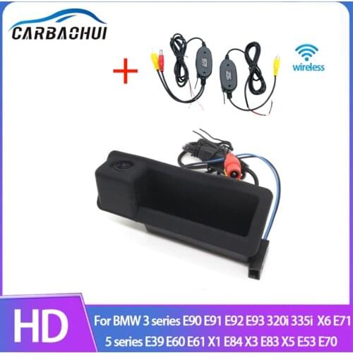 Car Reversing Rear View Camera For Bmw 3 5 Series X5 X1 X6 E39 E46 E53 E82 E88 E84 E90 E91 E92 E93 E60 E61 E70 E71 E72 hd CCD