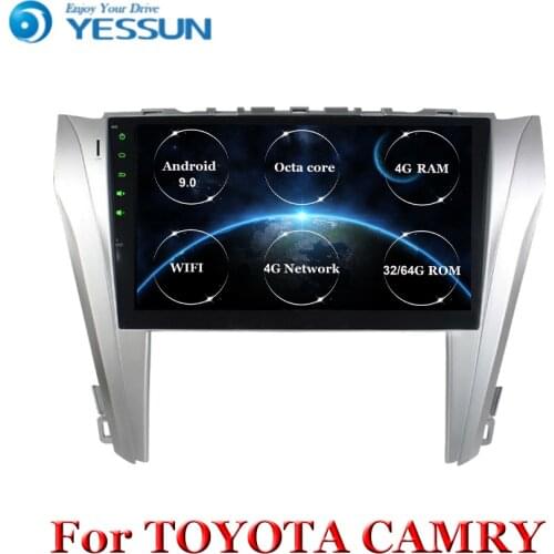 10.1" 2 din Android Car GPS Navi for Toyota Camry V55 2015 2016 Multimedia Autoradio Navigation head unit 4G RAM 8-Core