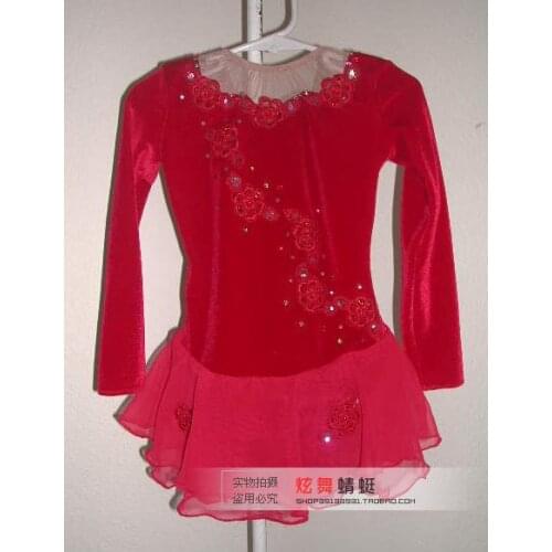 Kids Ice Skating Dresses Graceful New Brand Figure Skating Dresses For Competition DR4169