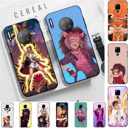 FHNBLJ She-Ra and the Princesses of Power Phone Case for Huawei Mate 20 10 9 40 30 lite pro X Nova 2 3i 7se