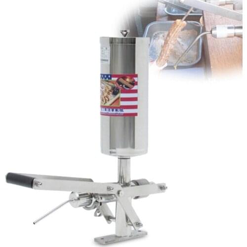 Spanish churros filling machine fritters filling machine Latin fruit custard filling machine jam filling machine
