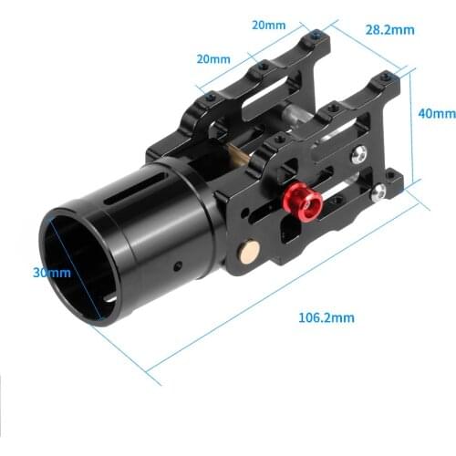 JMT Z16/Z22 CNC Aluminum Folding Arm Tube Joint DIY for Dia 16mm 22mm Automatic Auto RC Quadcopter Hexa-copter Multi-rotor